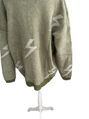 THREE BIRD NEST Green S Sweater Size Medium NEW NWT thumbnail 5
