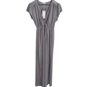 Baltic Born Athena Pleated Maxi Dress Silver Size XS New thumbnail 2