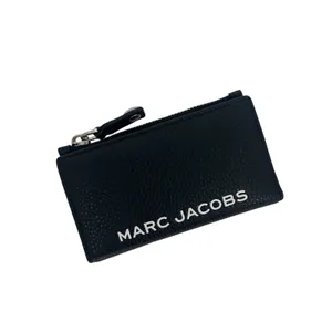 Marc Jacobs Medium Flat‎ Black Leather Zip Card Wallet thumbnail 5