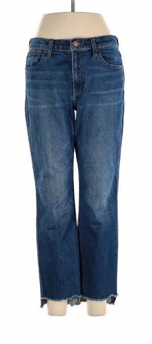 J. Crew Straight Leg Blue Jeans - 28 thumbnail 1