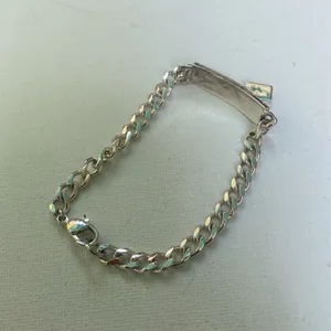 Tommy Hilfiger Silver Toned Chain Link Style Bracelet thumbnail 2