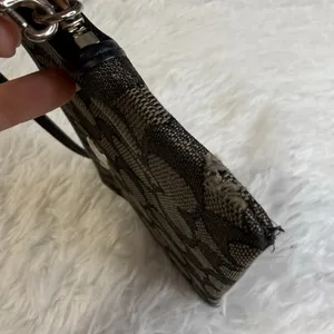 Coach Black Gray Wristlet thumbnail 3