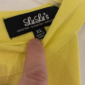 Lulu’s Favorite Feeling Yellow Dress thumbnail 6