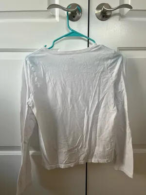 Aerie White Button Down Top thumbnail 3