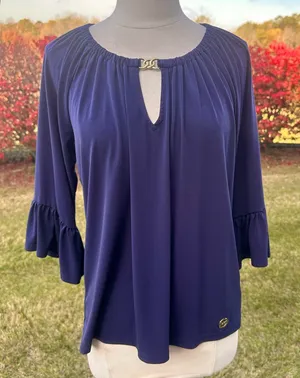 Michael Michael Kors Navy top thumbnail 1