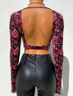 Tigermist Paisley Top thumbnail 2