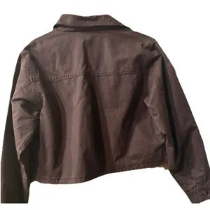 BDG Jacket Women's Medium Brown Luca Canvas Heavyweight Workwear Zip NEW $109 thumbnail 4