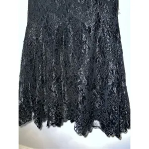 Women’s Gothic Victorian Textured Floral Maxi Mermaid Skirt thumbnail 3