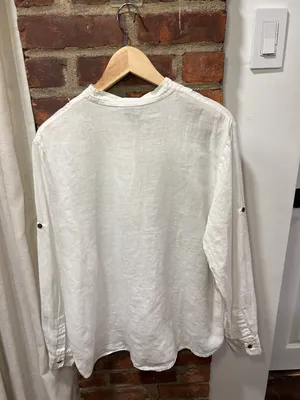 Gap NWOT  Linen Tunic Top thumbnail 2