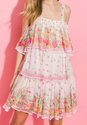 Flying Tomato Dress Floral thumbnail 1