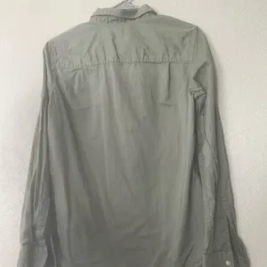 Gap light green button down top thumbnail 3