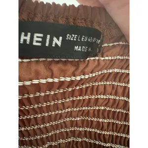 Brown Milkmaid Babydoll Crop Top Size L Whimsy Forest Club Renaissance Ruched thumbnail 6