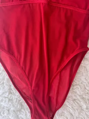 Red Bodysuit Forever 21 Forever thumbnail 3