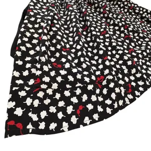 Maeve Anthropologie Odilla Dress Womens L Black Red‎ Sunglasses Belted Wedding thumbnail 5