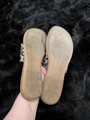 Andre Assous Womens Multi Thong Flat Sandals Size 10 Novalee shoes thumbnail 3