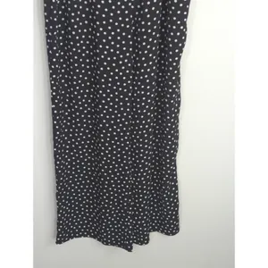 Zara Basic Black & White Polka Dot Pants‎ Women's XS Pinup Retro Preppy thumbnail 3