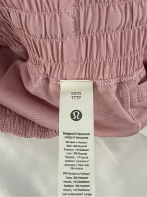 Lululemon Shake It Out High Rise Running Shorts in Pink Pearl thumbnail 4