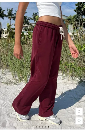 Maroon Brandy Melville sweats thumbnail 4