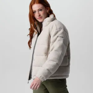 Columbia Sherpa Teddy Cozy Ruby Falls Jacket Down Puffer Coat Sz 1X‎ XL $240 thumbnail 3