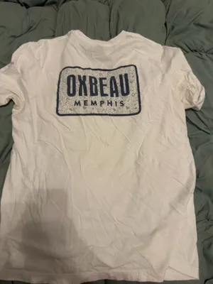 Oxbeau Tee Shirt White Size L thumbnail 3