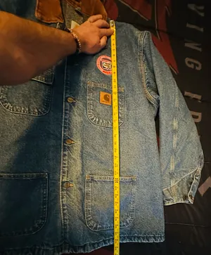 Vintage Carhartt Blanket Lined C59DST Jacket Denim Chore Barn Coat Men’s XL USA thumbnail 9