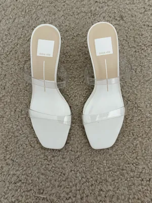 DV by Dolce Vita White heels thumbnail 4