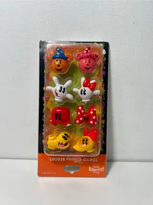 Tokyo Disney Resort Spooky Halloween 2015 Mickey Mouse Minnie Mouse Push Pin Set thumbnail 4