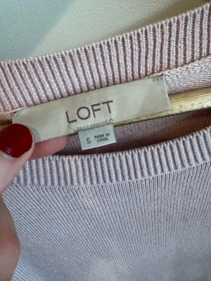 Pink Loft Blouse Long Sleeve thumbnail 2