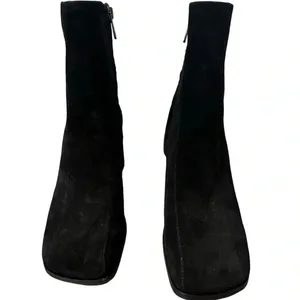 🖤 Sam Edelman Mayla Suede Leather Booties Black Women’s 7‎ 🖤 thumbnail 2