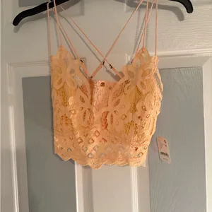 Free People Adella Lace Camisole thumbnail 2