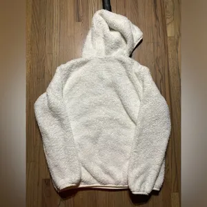 Patagonia white hooded 1/4 zip fleece thumbnail 4