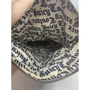 Vintage Juicy Couture Navy Velour Crossbody Bag “love your couture” thumbnail 11