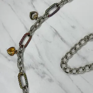Heart Charm Silver Gold Chain Belt 2X/3X (2X/3X) ✨ thumbnail 7