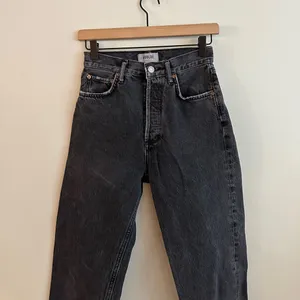 AGOLDE High Rise 90s Pinch Jeans - Black- Size 23 thumbnail 8