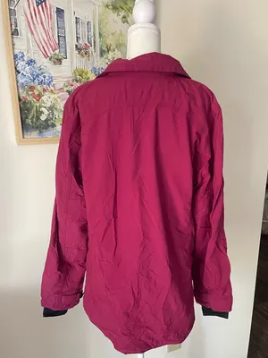 Carhartt Pink Waterproof Breathable Rain Jacket Women’s Large thumbnail 8