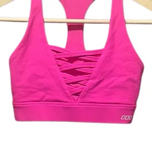 Lorna Jane Stand Out Max Support Bra Babin Pink Size Small‎ thumbnail 5