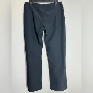 Nike Low-Rise Women’s Workout Pants 224172‎ Large (12-14) Black Yoga Running NWT thumbnail 3