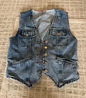Bailey Rose Denim Vest thumbnail 1