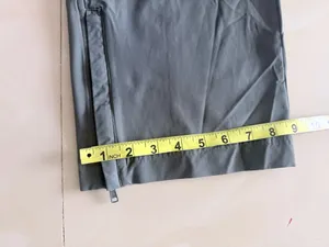 Alo Yoga Flip It Trouser Dark Cactus Check The Measurements Pocket Zipper thumbnail 7