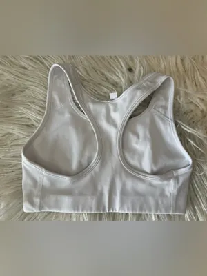 501. Nike xs sports bra white. thumbnail 2