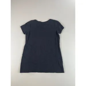 47 Brand Womens Black Carolina Panthers V Neck Cotton Tee Shirt Size M thumbnail 7