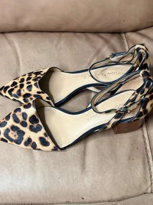 Gibson Latimer Calf Hair Animal Print Heels thumbnail 5
