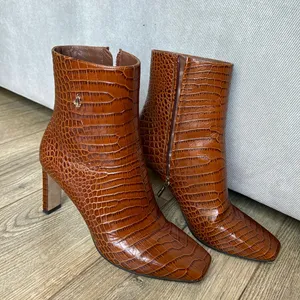 Jimmy Choo Croc Embossed Boots thumbnail 4