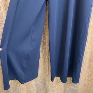 Halara Navy Blue U Back Sleeveless‎ Casual Jumpsuit with Pockets XS NWT thumbnail 8
