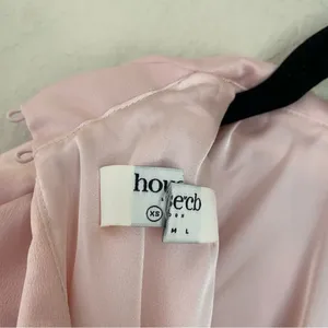 House of CB Giselle Blush pink Satin Bodysuit size‎ XS NWOT thumbnail 8