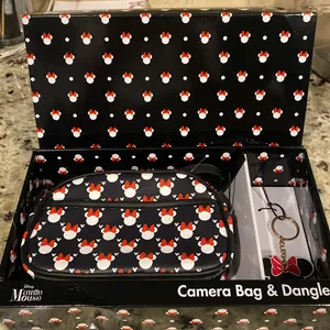 Minnie Mouse camera bag (purse) & key chain dangle thumbnail 1