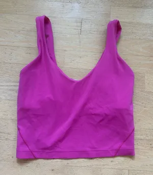 Lululemon align crop size 2 sonic pink thumbnail 1