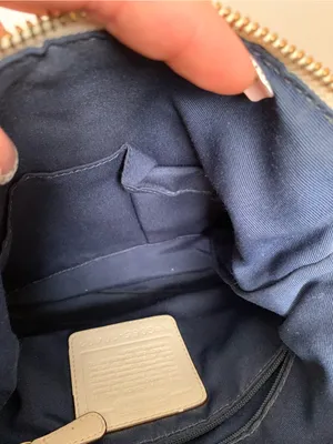 Coach Legacy jacquard leather Medium Duffle y2k signature Denim crossbody 10402 thumbnail 14