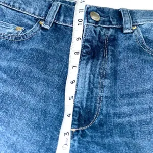 DL1961 Classic Wide Leg Cuffed Palazzo Denim Jeans 25 thumbnail 7