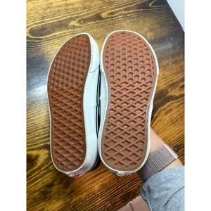 Vans Red And Black Plaid Sneakers Size 5.5‎ thumbnail 7
